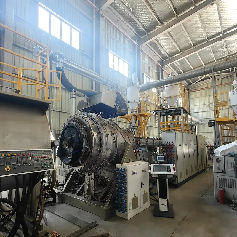 JWELL HDPE 1200MM Máquina de produção de tubo de 1200 mm