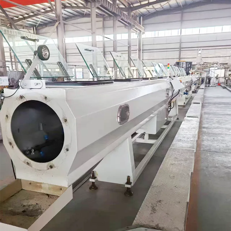 Máquinas de produção de tubos HDPE 250 e 400 mm usadas
