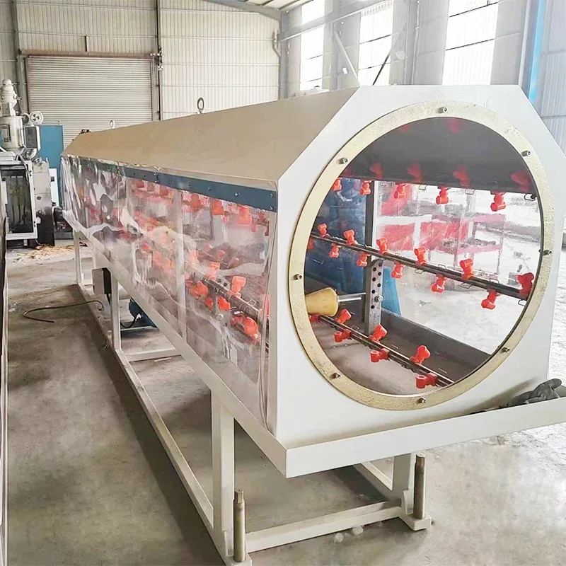 Máquina de produção de tubo de três camadas HDPE usada HDPE 630mm